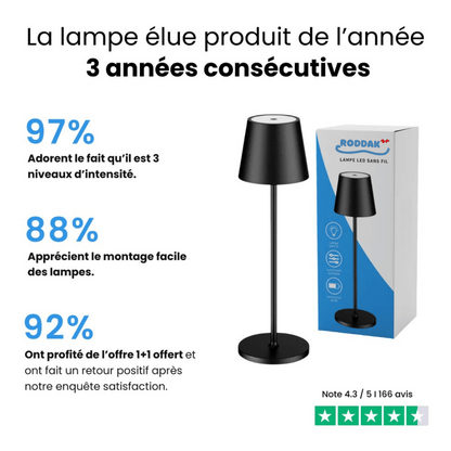 Lampada a led senza fili