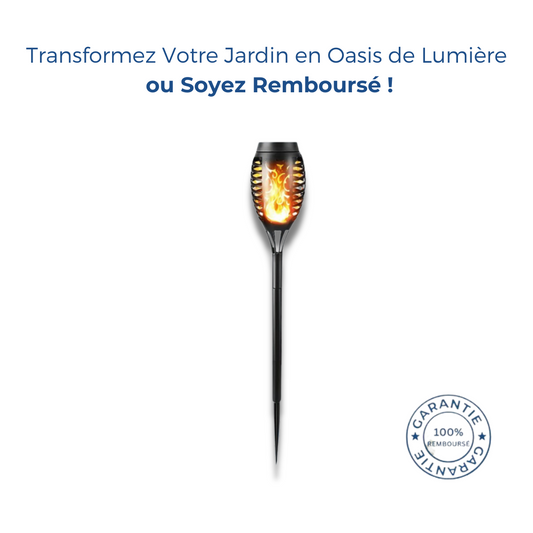 Lampada a fiamma solare